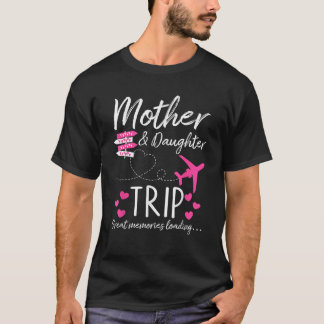 Camiseta Conjuntos Divertidos de Roupas de Cruzeiro Mãe e F