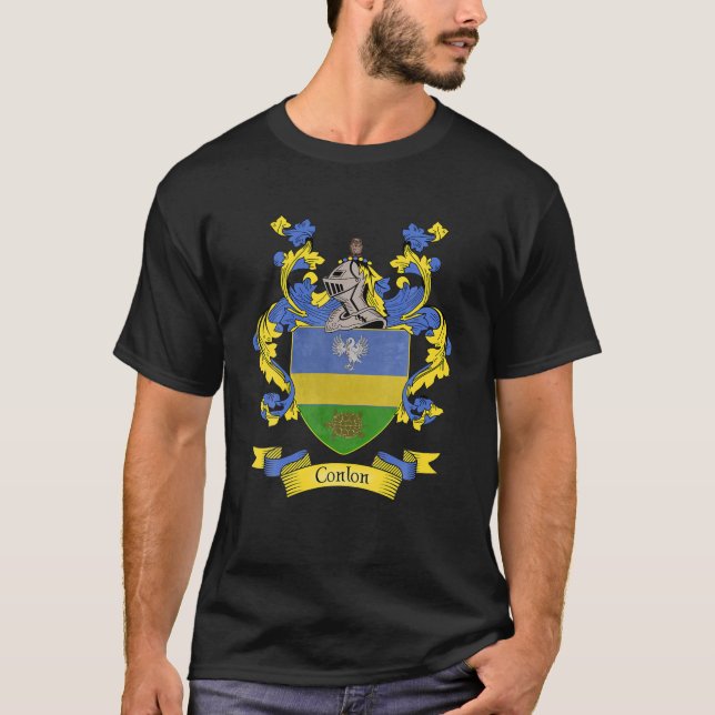 Camiseta Conlon Casaco De Braços | Crest. Familiar Conlon S (Frente)