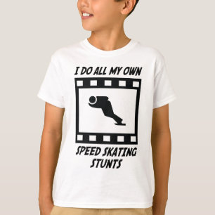 Camiseta Conluios de patinagem da velocidade