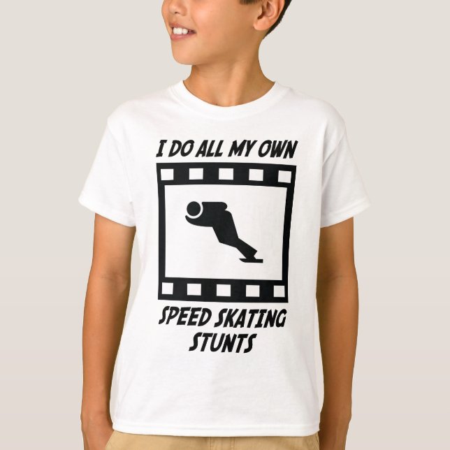 Camiseta Conluios de patinagem da velocidade (Frente)