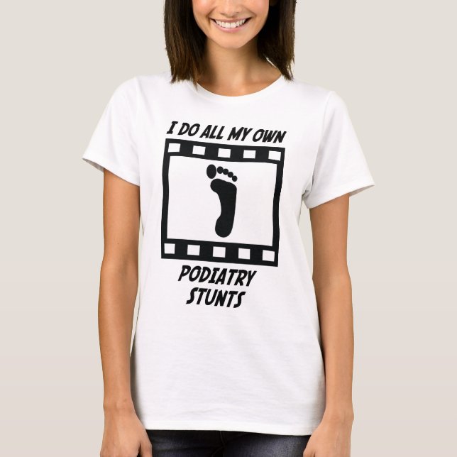 Camiseta Conluios do Podiatry (Frente)