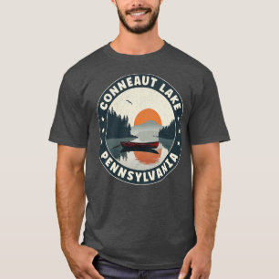 Camiseta Conneaut Lake Pennsylvania Sunset