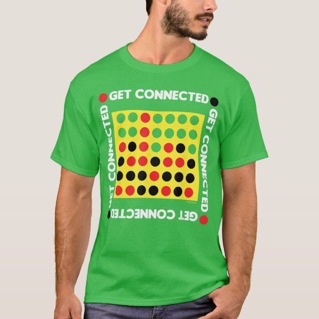 Camiseta Connect Four Game Bo Up boy (Frente)