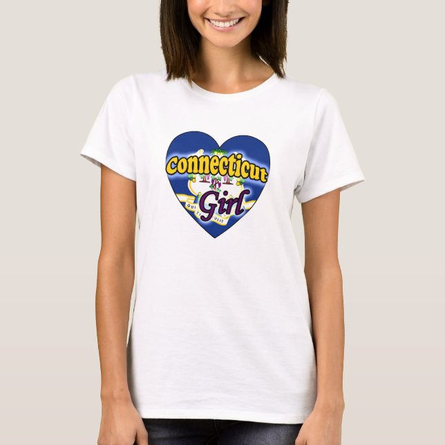 Camiseta Connecticut Girl (Frente)