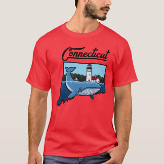Camiseta Connecticut Home Connecticut Whale Home Oversized
