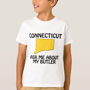 Camiseta Connecticut - Pergunte-me Sobre Meu Mordomo