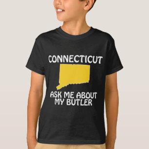 Camiseta Connecticut - Pergunte-me Sobre Meu Mordomo