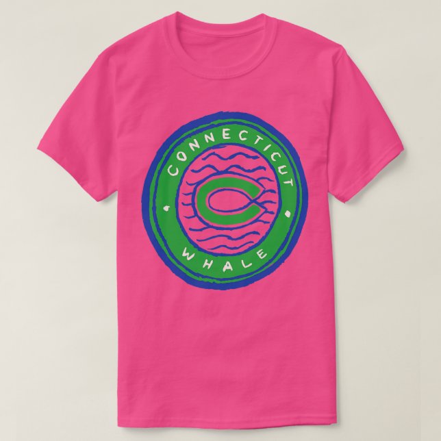 Camiseta Connecticut Whaleeee (Frente do Design)