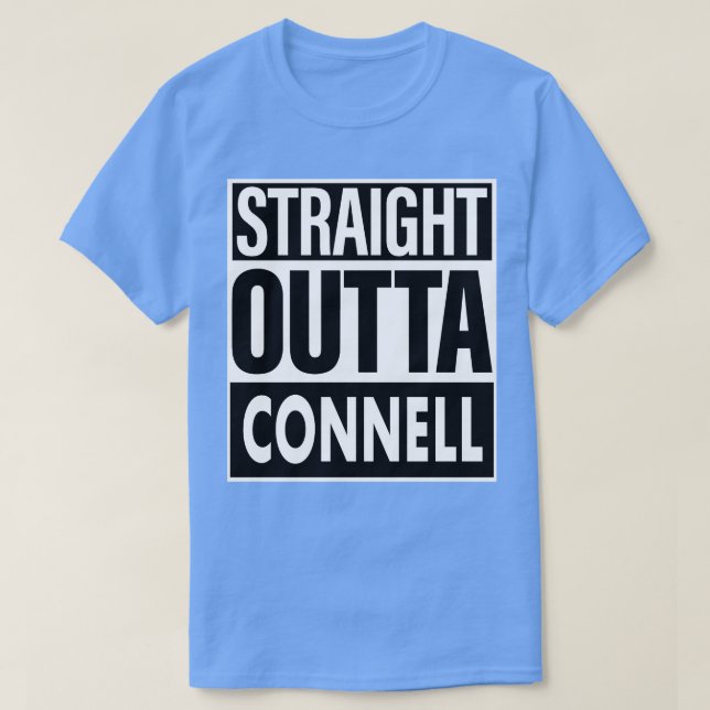Camiseta Connell Name Hetero Outta Connell (Frente do Design)