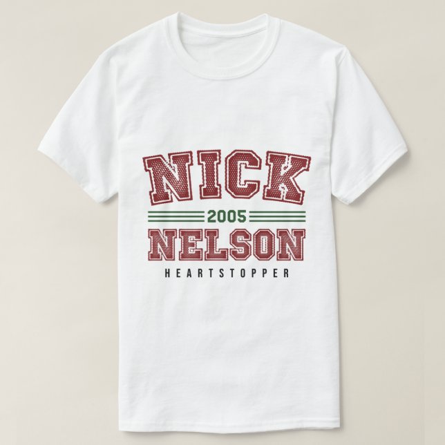 Camiseta Connor nick nelson (Frente do Design)