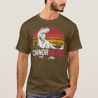 Camiseta Connor Saurus Personalizado T Re Nome Gif Natal