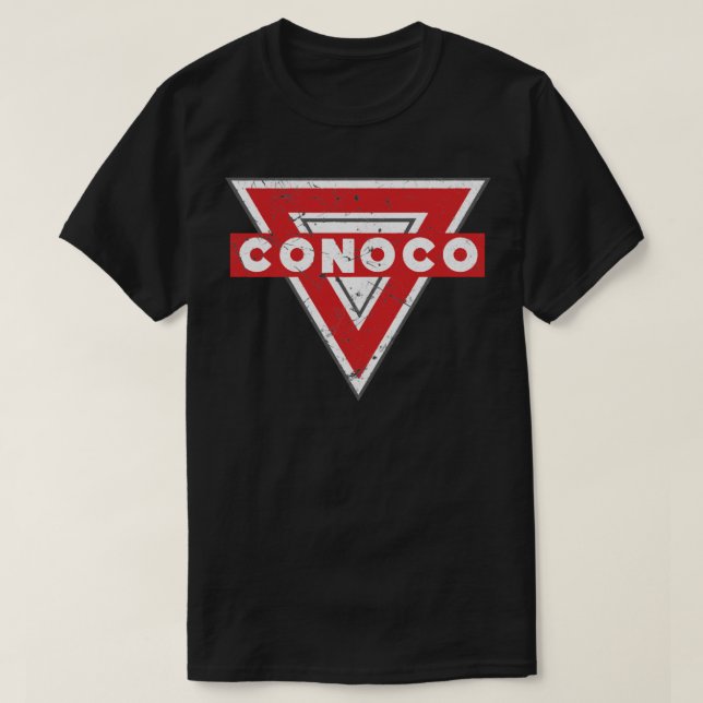 Camiseta Conoco Oil Vintage Company Classic TSirt (Frente do Design)