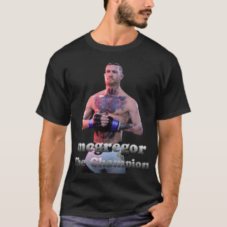 Camiseta Conor mcgregor O Campeão