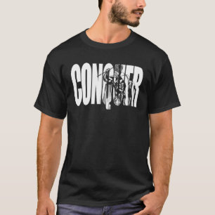 Camiseta Conquer, Ronnie Coleman Sr. Olympia Bodybuilding G