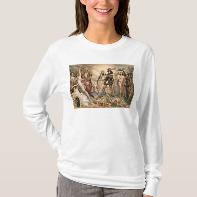 Camiseta Conquista de México (Frente)