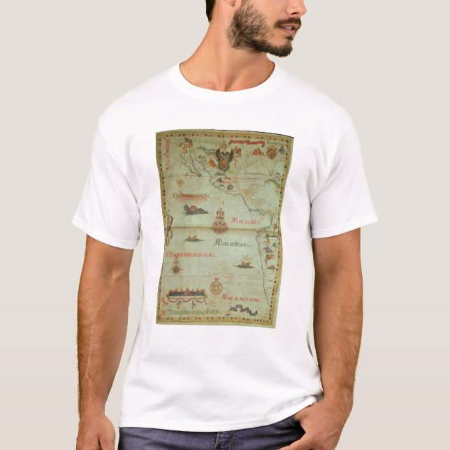 Camiseta Conquista de México e de Peru (Frente)