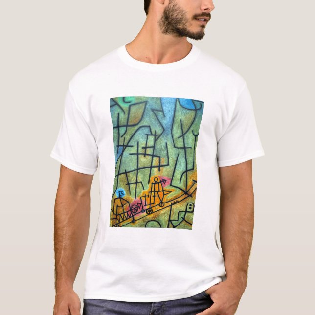 Camiseta Conquista de Paul Klee da Montanha (Frente)