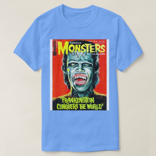 Camiseta Conquista o mundo (Frente do Design)