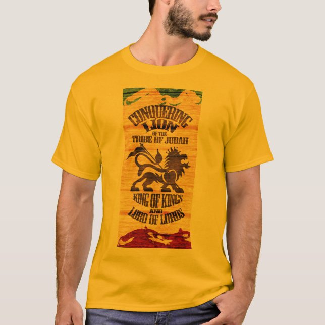 Camiseta Conquistador Dourado (Frente)