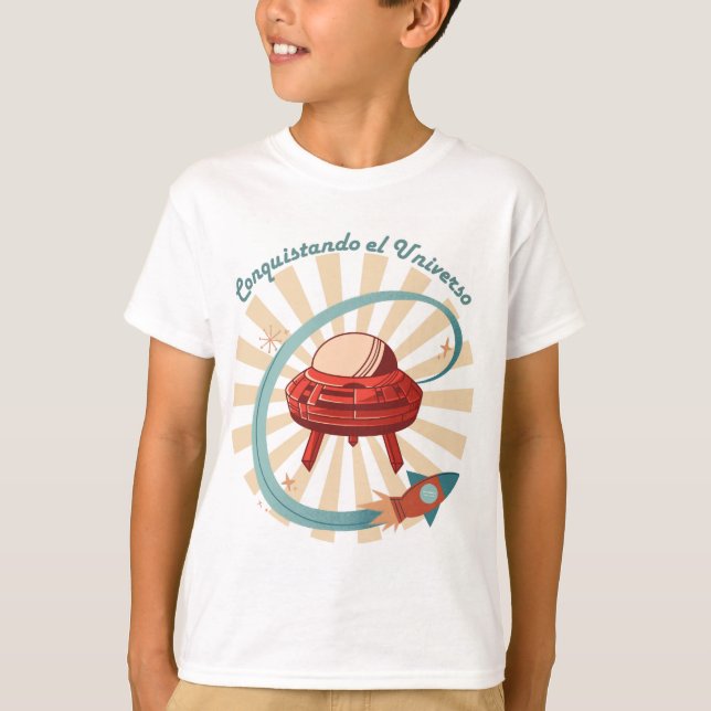 CAMISETA CONQUISTANDO EL UNIVERSO (Frente)