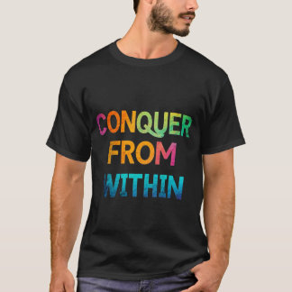 Camiseta Conquistar de dentro