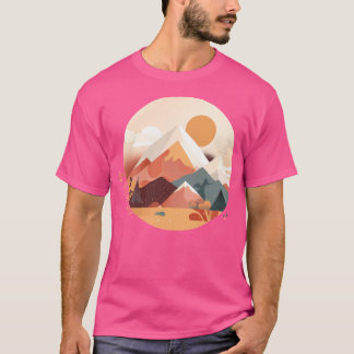 Camiseta Conquiste A Altura De Uma Viagem De Hiker Para Maj