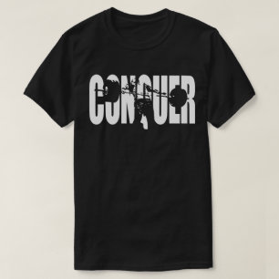 Camiseta CONQUISTE - halterofilismo olímpico - o Gym