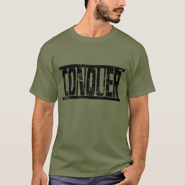 CAMISETA CONQUISTE O TREINO DA ACADEMIA (Frente)