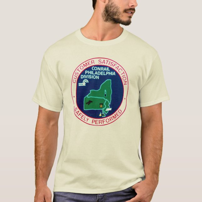 Camiseta ConRail Philadelphia Division T-Shirt (Frente)
