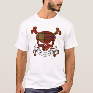 Camiseta Conroy Tartan Skull