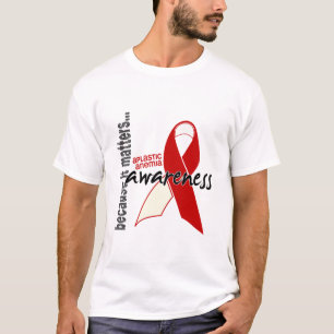Camiseta Consciência 1 da anemia não plástica