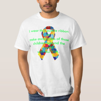 Camiseta Consciência 1 do autismo