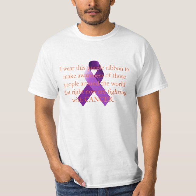 Camiseta Consciência 1 do cancer (Frente)