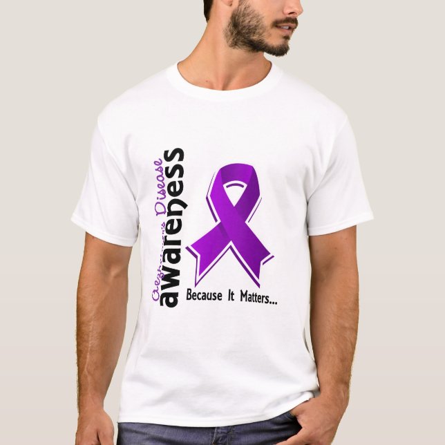 Camiseta Consciência 5 da doença de Alzheimer (Frente)