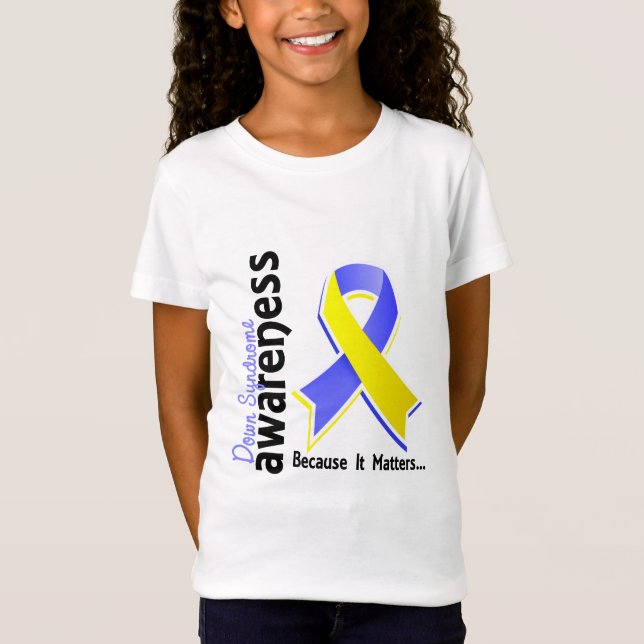 Camiseta Consciência 5 de Síndrome de Down (Frente)
