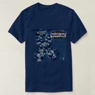 Camiseta Consciência ad-renal da insuficiência