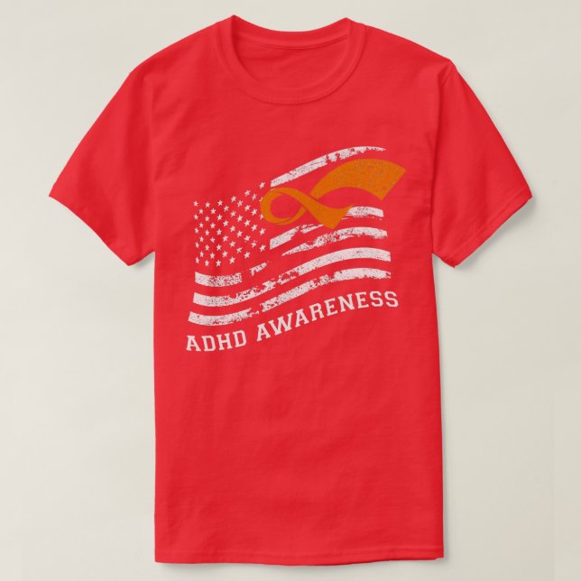 Camiseta Consciência ADHD 7 (Frente do Design)