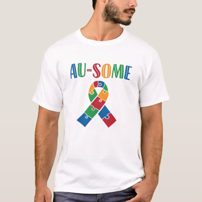 Camiseta Consciência Au-Algum Autismo (Frente)