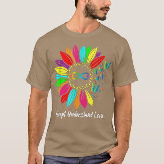 Camiseta Consciência Autismo Accept Infinity Compreender Lo