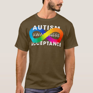 Camiseta Consciência Autismo Aceitação Não É Suficiente