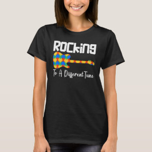 Camiseta Consciência Autismo Acionando Uma Mancha Diferente