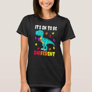 Camiseta Consciência Autismo É OK Ser Diferente Autismo Di