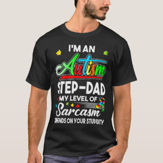 Camiseta Consciência Autismo Eu Sou Um Pai-Passo Autismo