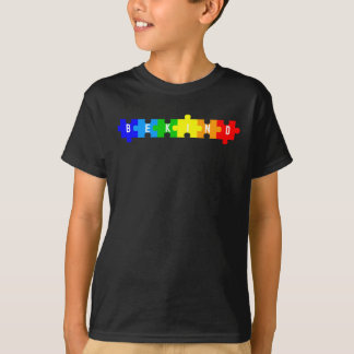 Camiseta Consciência Autismo Mês Azul Seja gentil