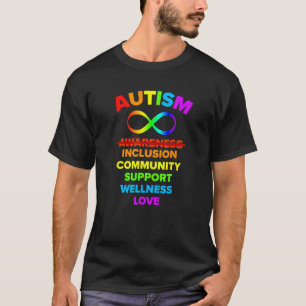 Camiseta Consciência Autismo Nós Realmente Precisamos De In