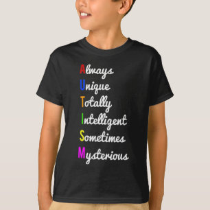 Camiseta Consciência Autismo Sempre Única