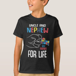 Camiseta Consciência Autista Amigos Tio Autista Sobrinho