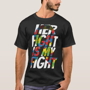 Camiseta Consciência Autista Bonita é para sua fita Quebra-