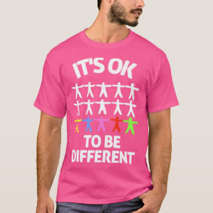 Camiseta Consciência autista é bom ser diferente