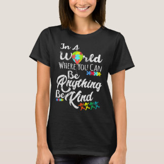 Camiseta Consciência Autista Num Mundo Onde Você Pode Ser Q